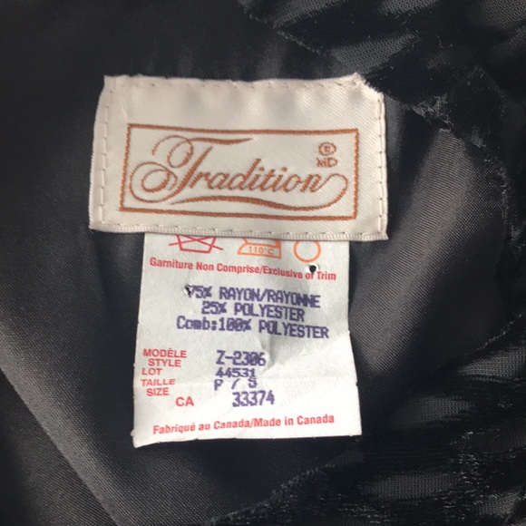 🌻4/$20 Vintage Velvet Sheer Patterned Tradition Tank Size Small Made In Canada - Picture 8 of 9